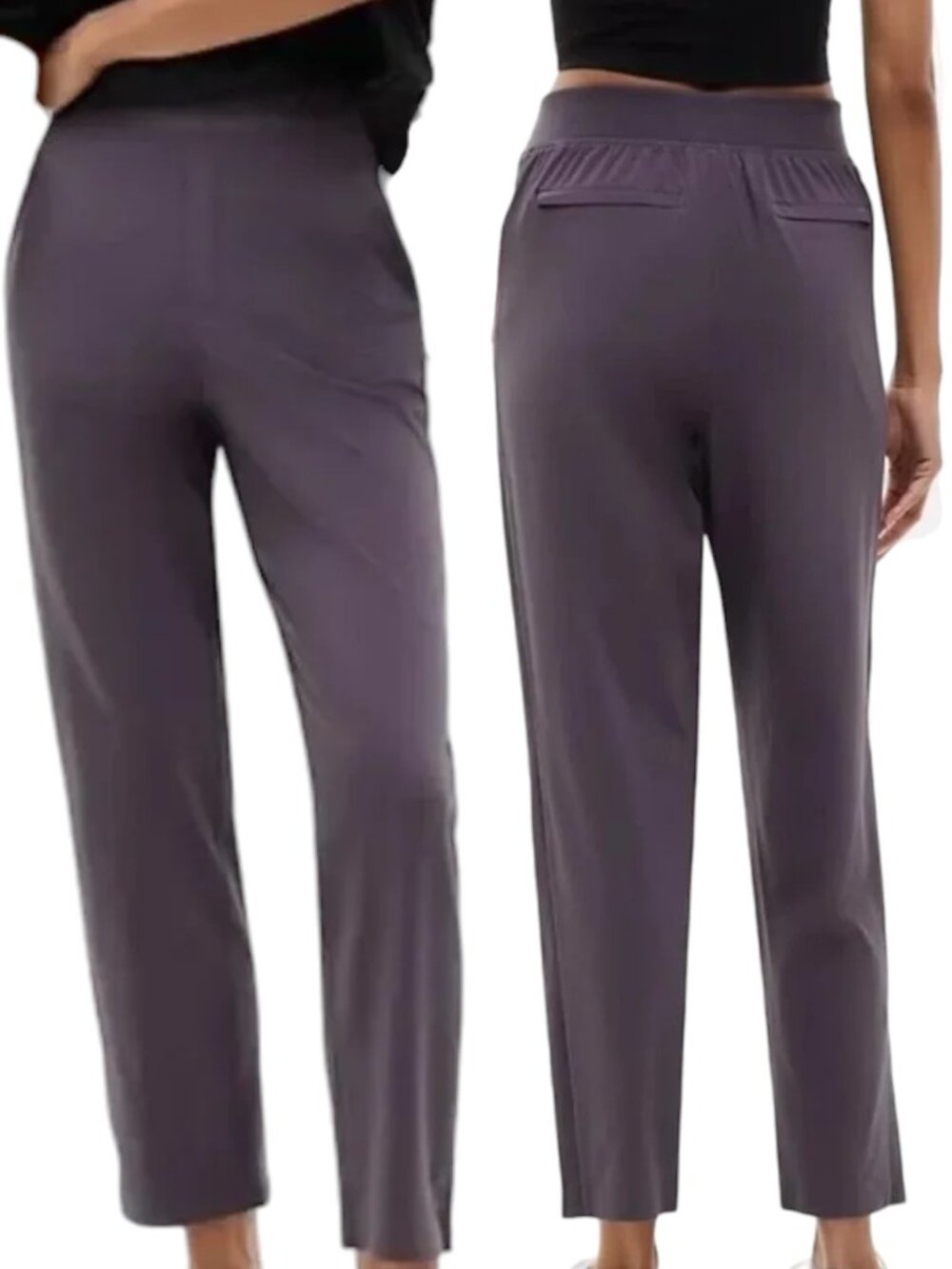 Athleta Brooklyn Mid Rise Ankle Pants - Twilight (Orchid) - 14 Tall